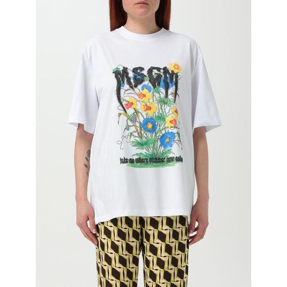 Msgm T-Shirt Woman White